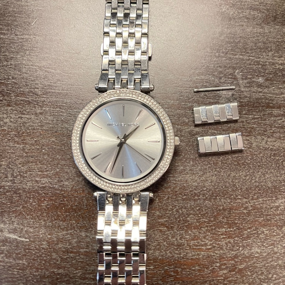 Silver Michael Kors watch